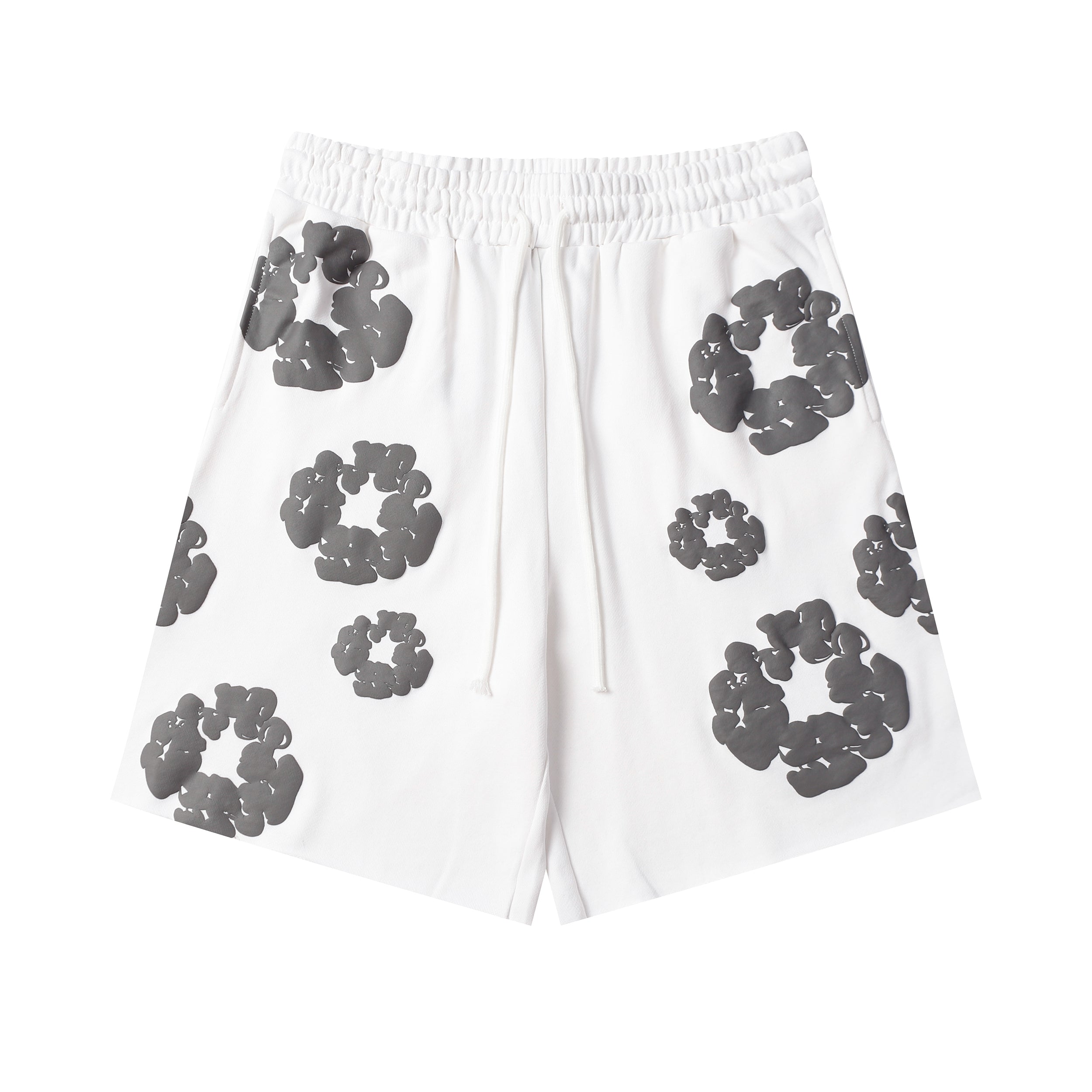 denim tears shorts 'white-black'