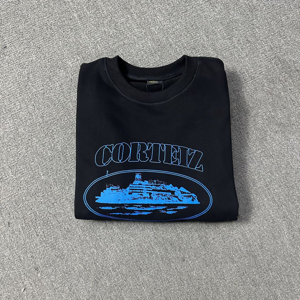 Corteiz Alcatraz T-shirt 'blue'