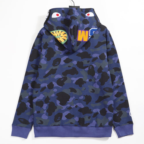 Bape blue hoodie