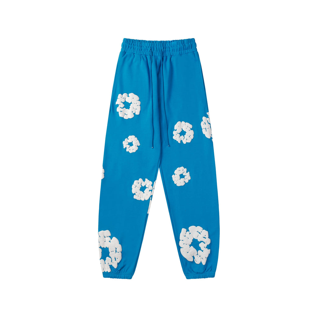 denim tears sweat pants 'cyan'