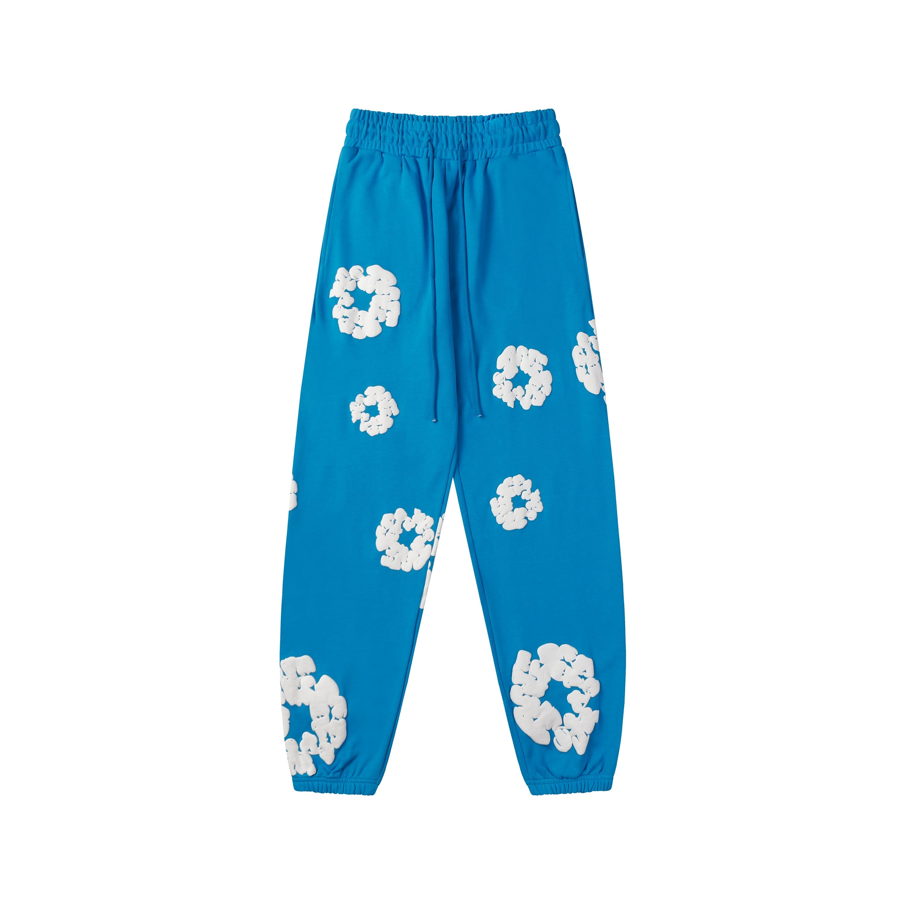 denim tears sweat pants 'cyan'