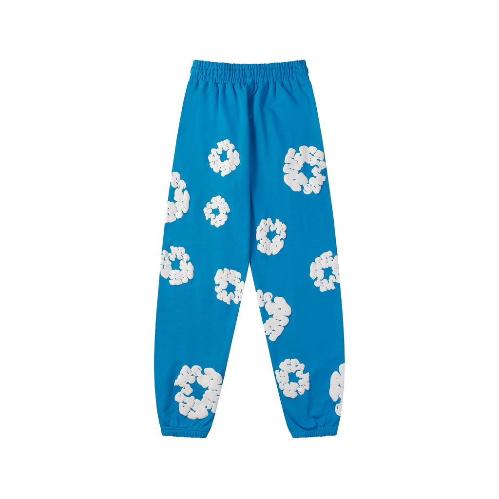 denim tears sweat pants 'cyan'