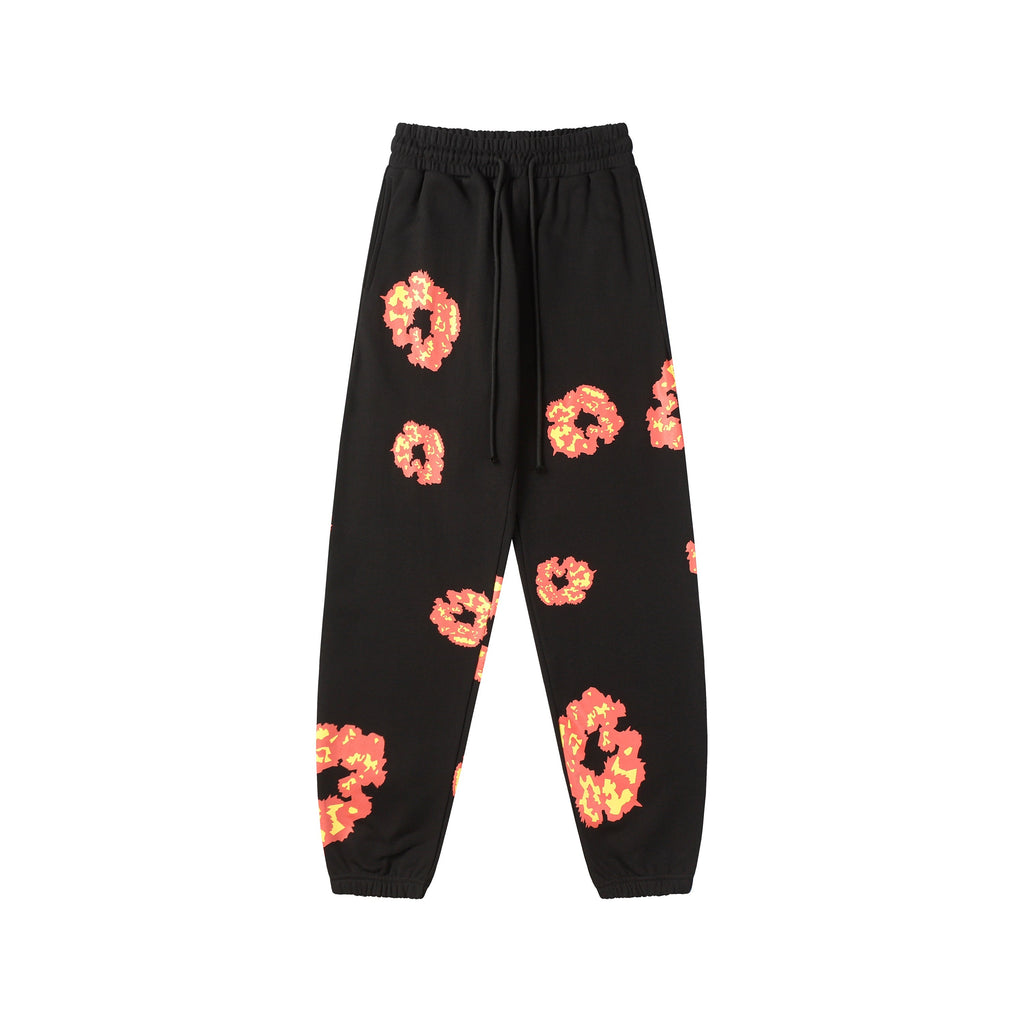 denim tears sweatpants ‘black-orange’