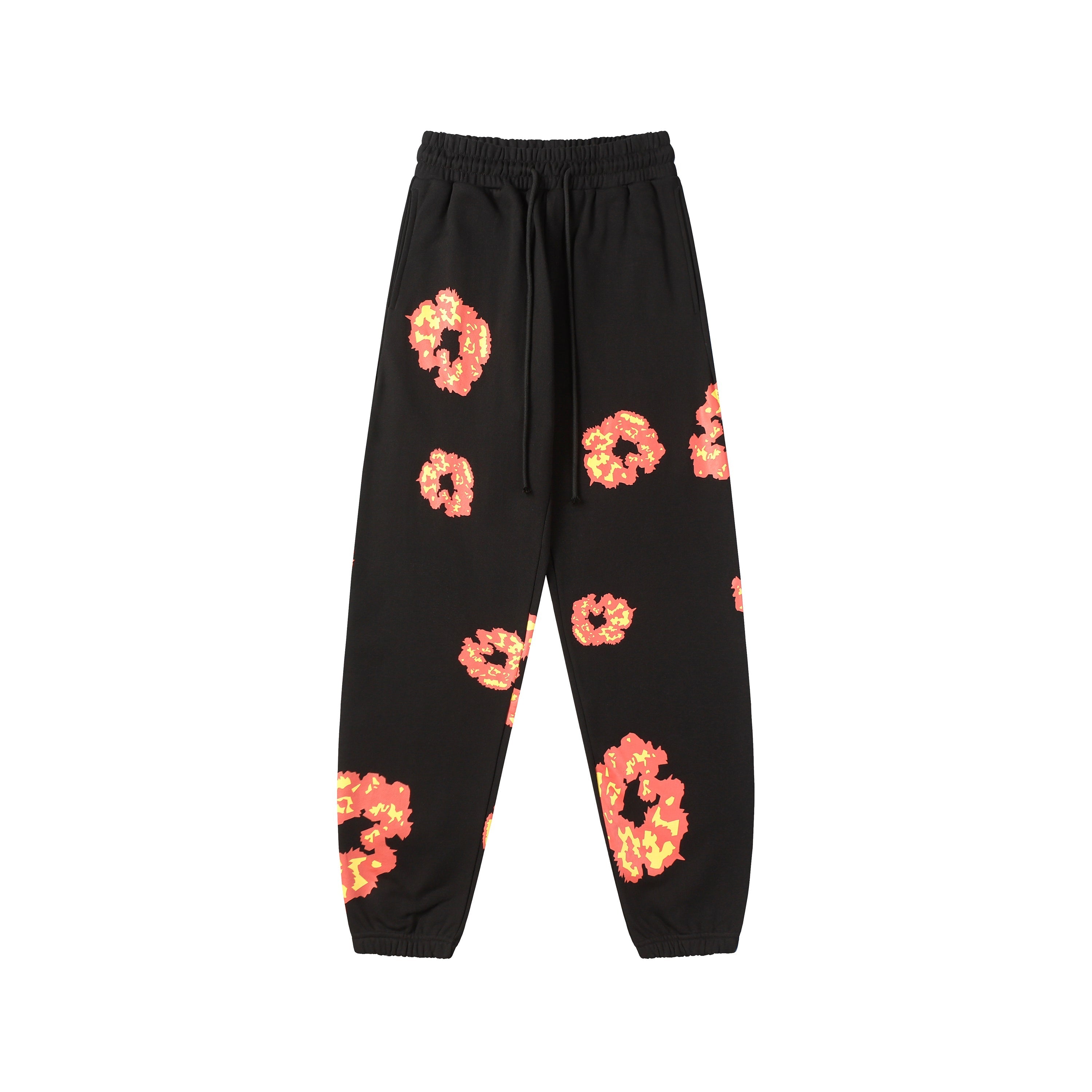 denim tears sweatpants ‘black-orange’