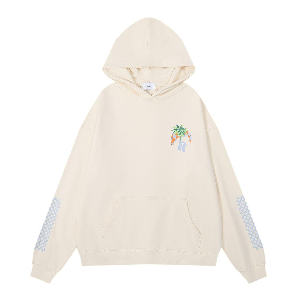 American trendy Rhude coconut racing - hoodie