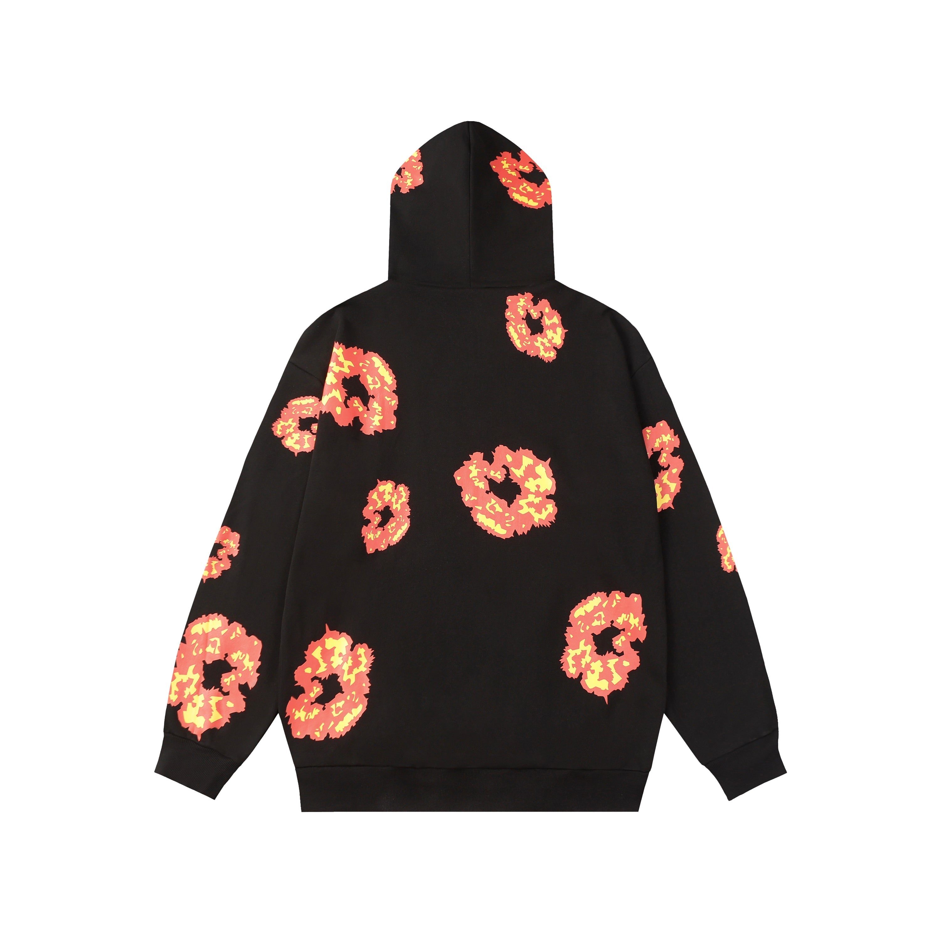 Denim Tears Hoodie 'black-orange'