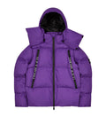 TRAPSTAR x COUPHSYRUP puffer jacket ‘purple’