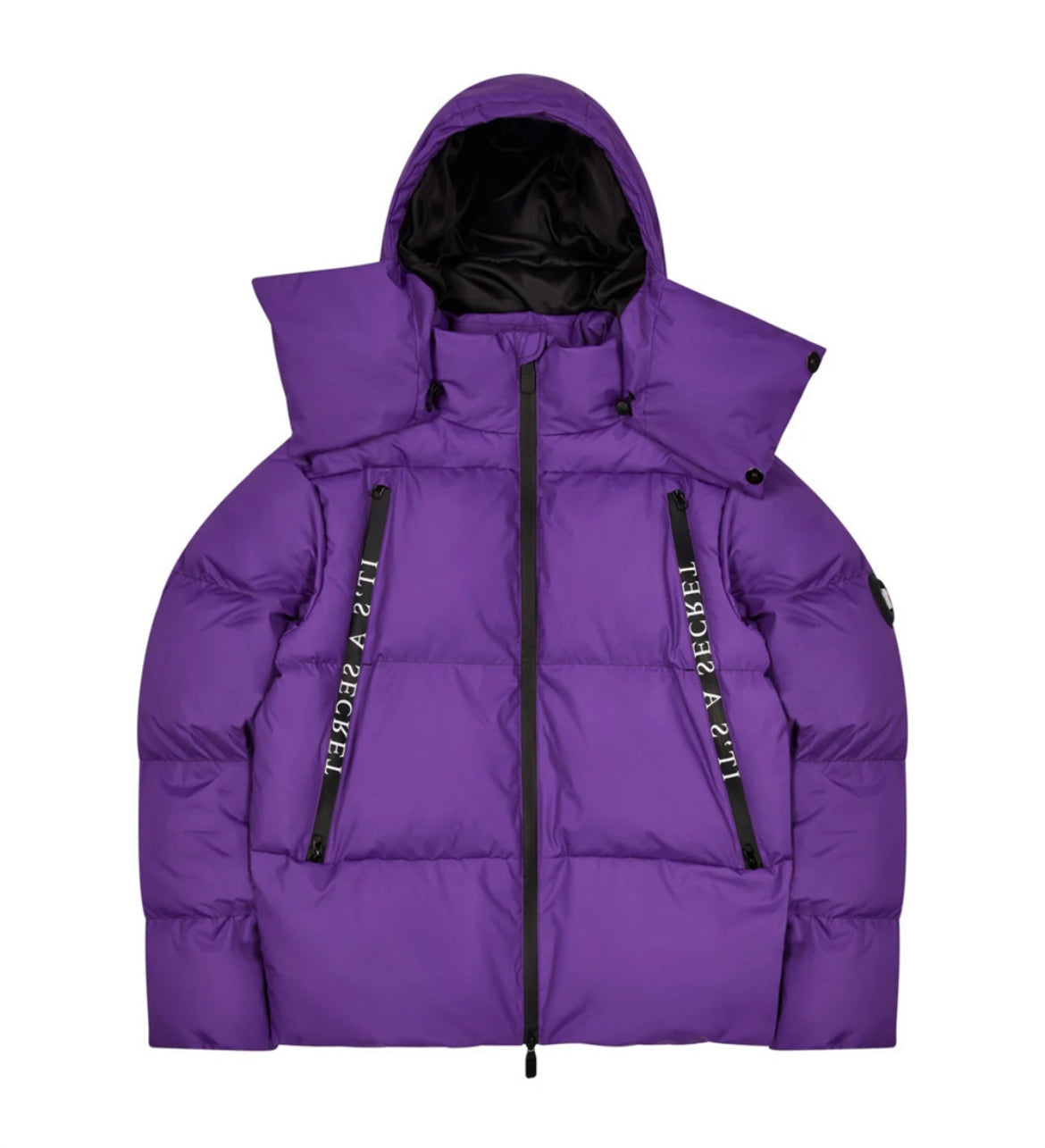 TRAPSTAR x COUPHSYRUP puffer jacket ‘purple’