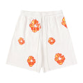 denim tears shorts 'white-orange'