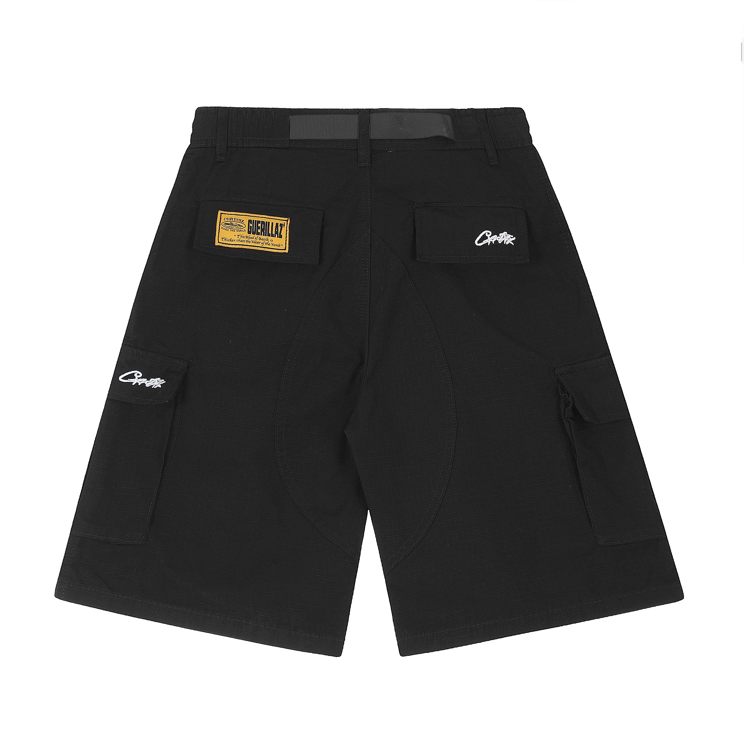 Corteiz Guerillaz Cargo Shorts 'black'