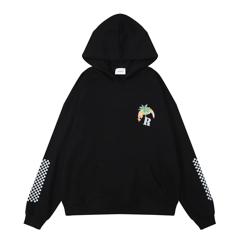American trendy Rhude coconut racing - hoodie